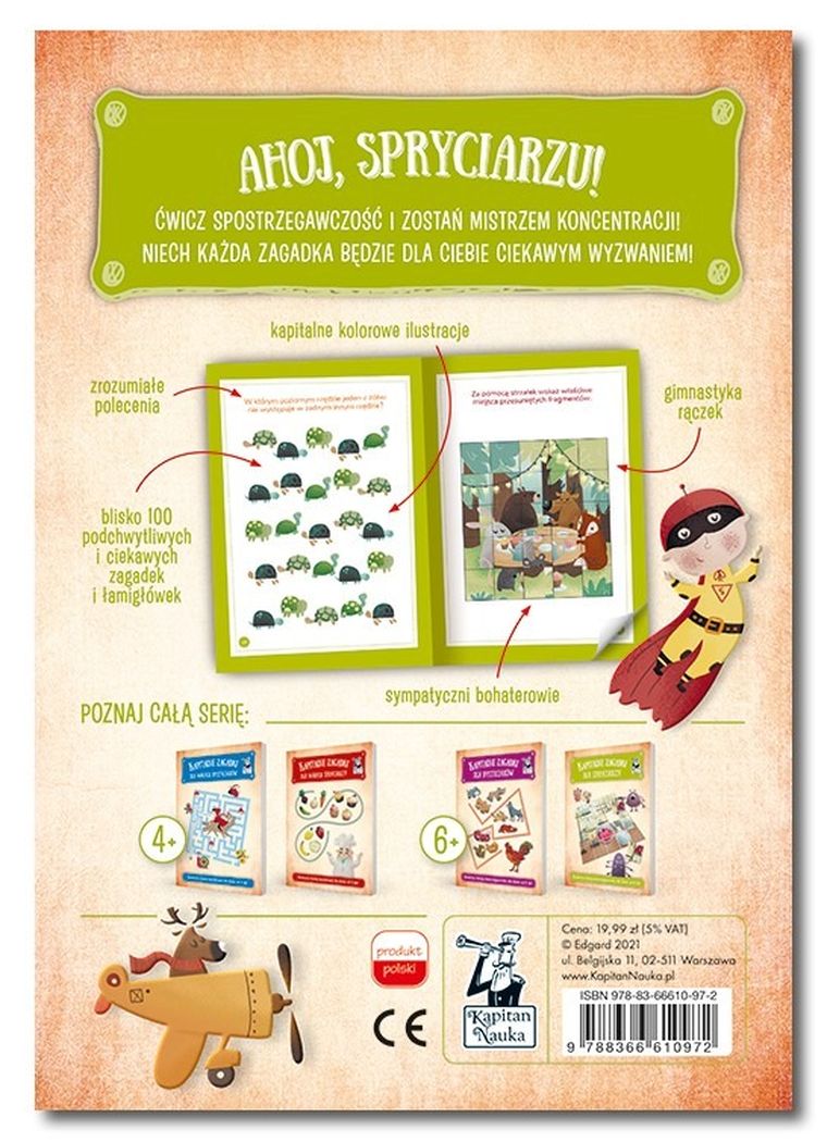 Kapitan Nauka. Kapitalne zagadki dla spryciarzy