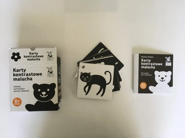 Kapitan Nauka. Karty kontrastowe malucha 0+