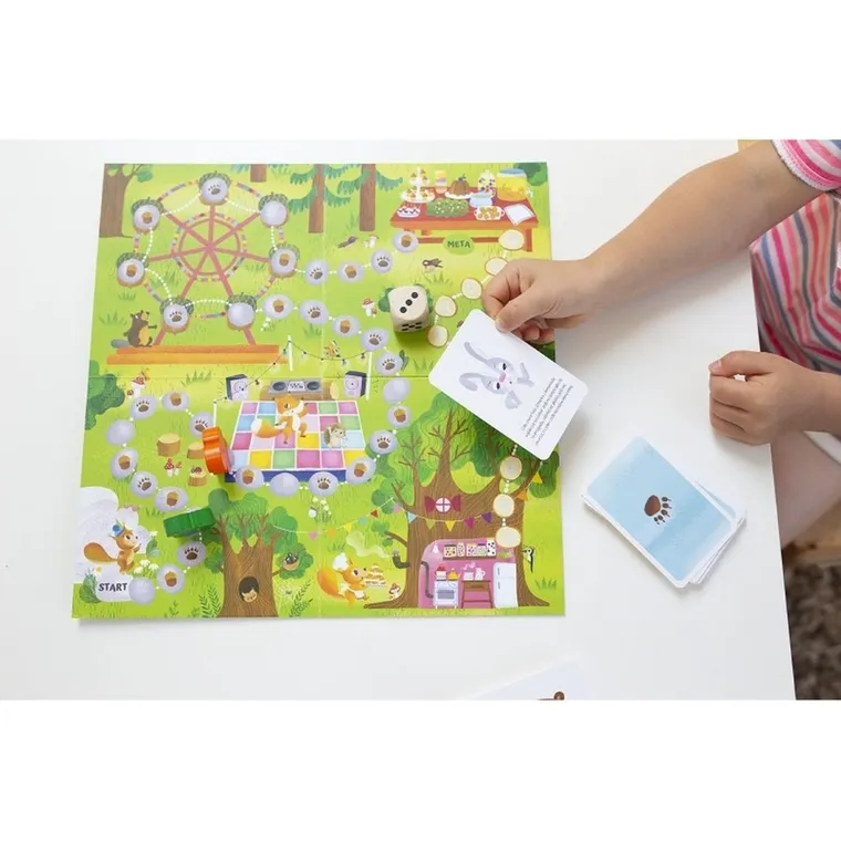 Kapitan Nauka. Leśny bal, gra słowna, logopedyczna