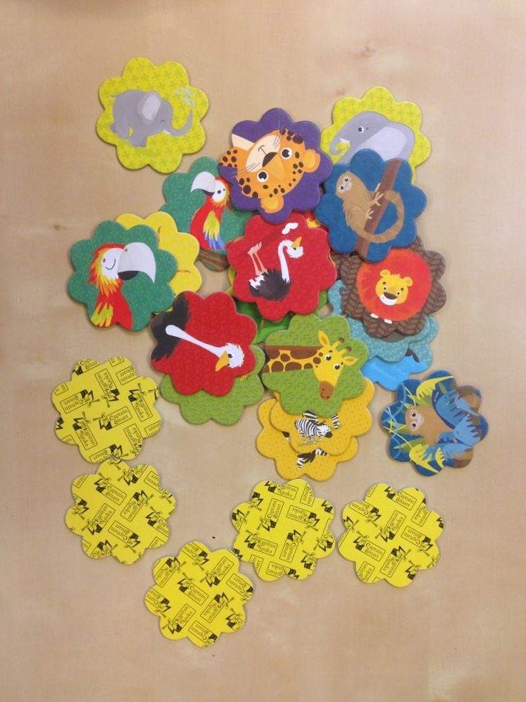 Kapitan Nauka. memory Afryka, gra plaszowa