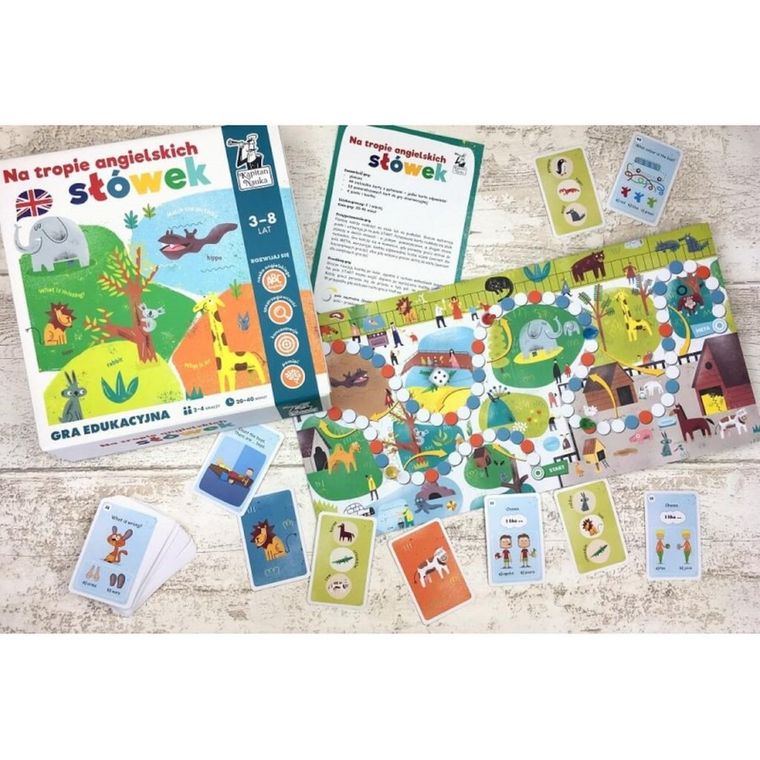 Kapitan Nauka. Na tropie angielskich słówek słówek, gra edukacyjna