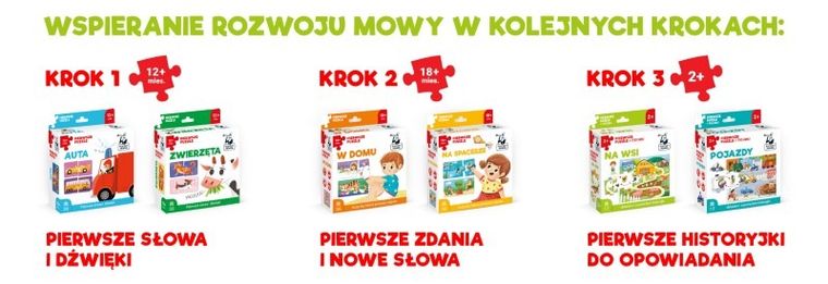 Kapitan Nauka. Na wsi. Pierwsze puzzle + figurki