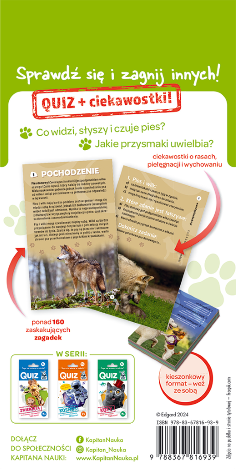 Kapitan Nauka. Psy. Quiz