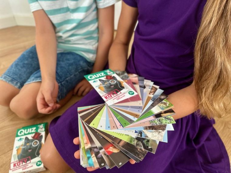 Kapitan Nauka. Quiz. Koty