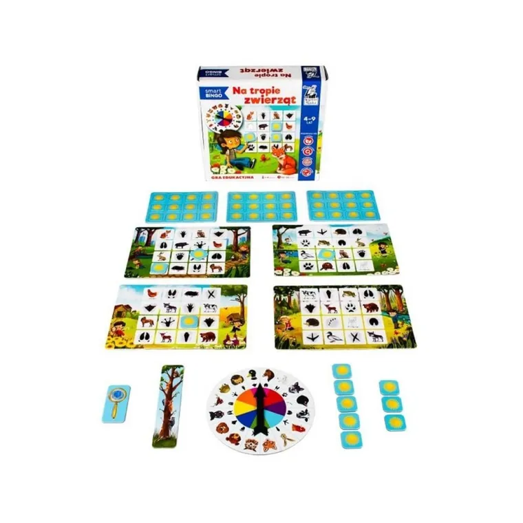 Kapitan Nauka. Smart bingo, Na tropie zwierząt, gra familijna