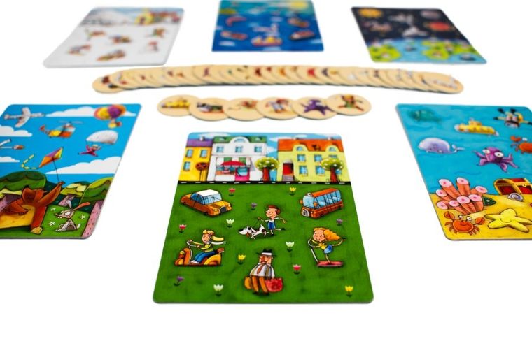 Kapitan Nauka. Świat. Loteryjka. Gra logiczna