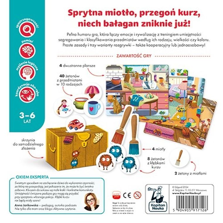 Kapitan Nauka, Szalone porządki, gra edukacyjna