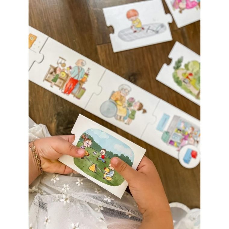 Kapitan Nauka. Układam i opowiadam Mój dzień