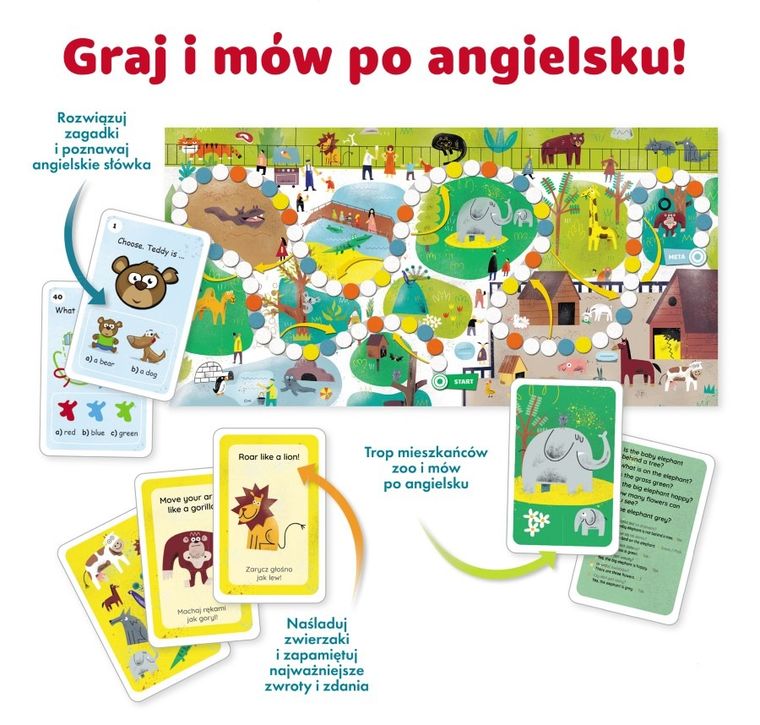 Kapitan Nauka, Wyprawa po słówka, Angielski dla dzieci, gra edukacyjna