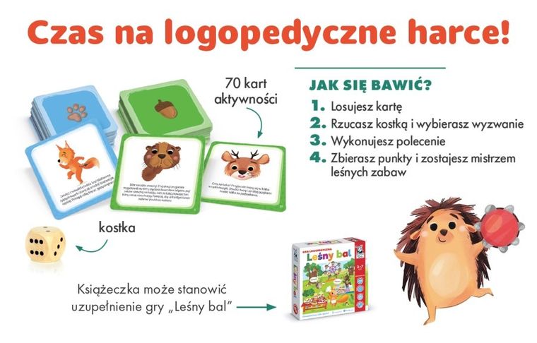 Kapitan Nauka. Zabawy logopedyczne. Leśne harce