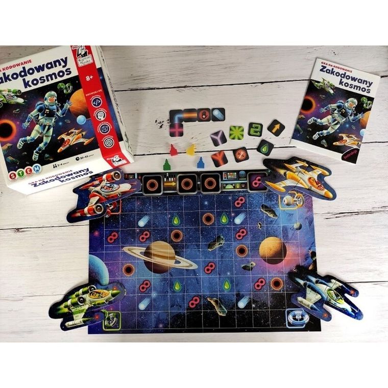 Kapitan Nauka. Zakodowany kosmos. Gra na kodowanie