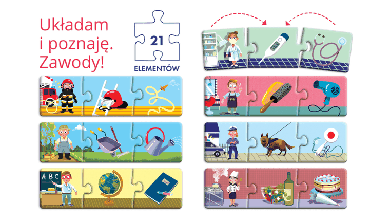Kapitan Nauka. Zawody. Układam i poznaję