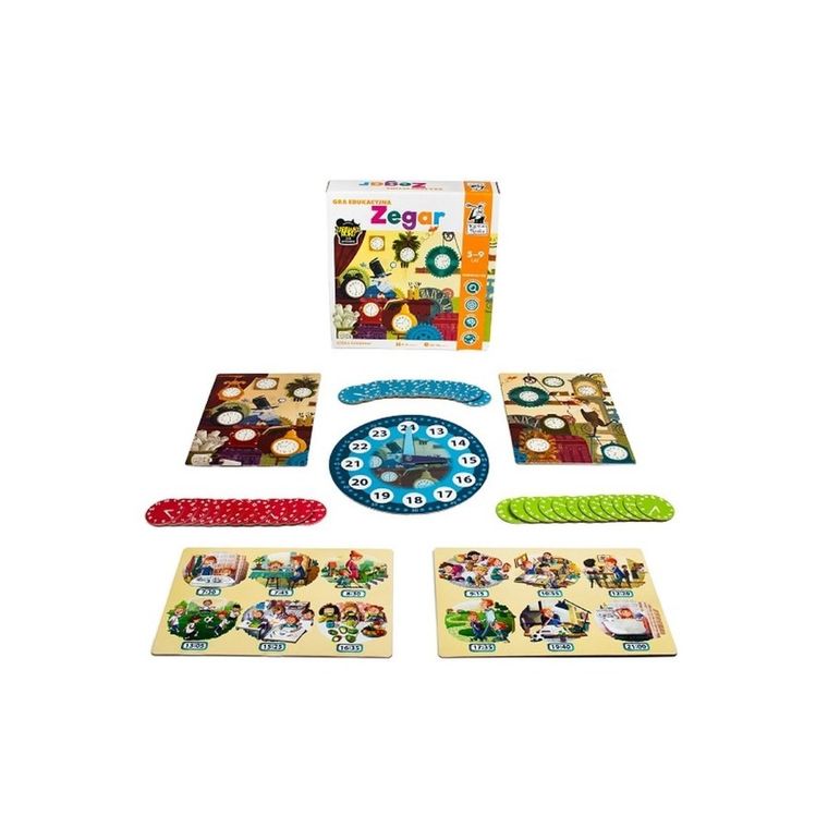 Kapitan Nauka. Zegar, gra edukacyjna