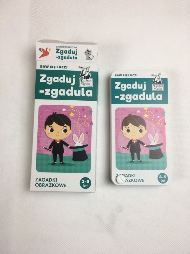 Kapitan Nauka. Zgaduj-zgadula. Zagadki obrazkowe