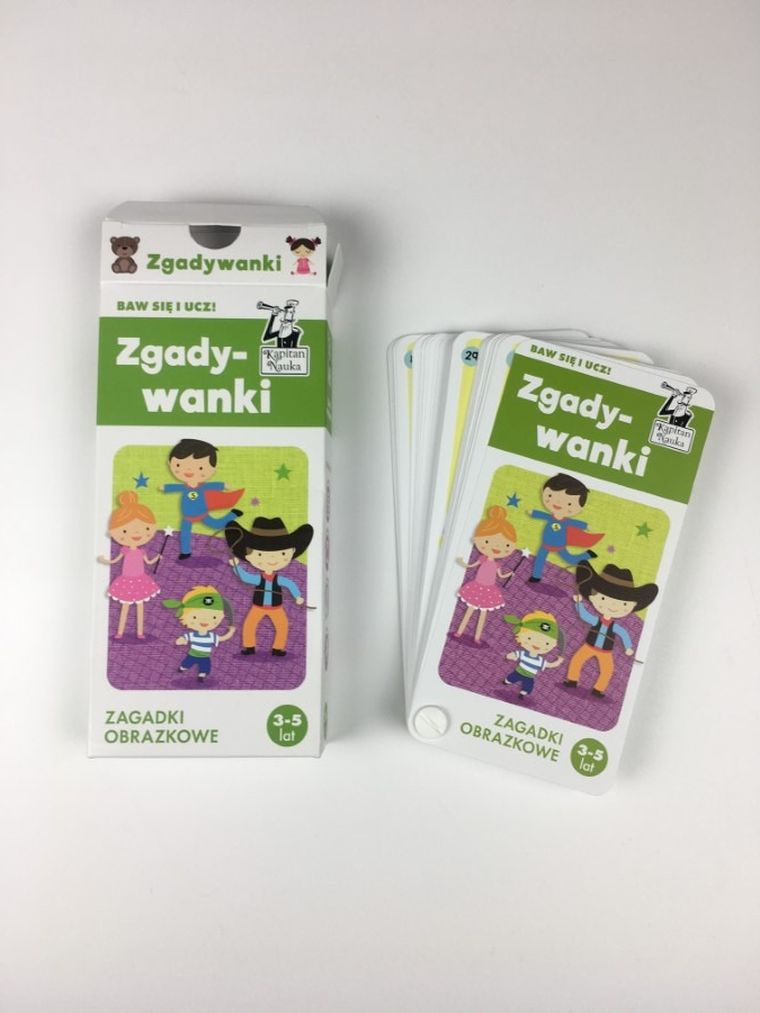 Kapitan Nauka. Zgadywanki. Zagadki obrazkowe