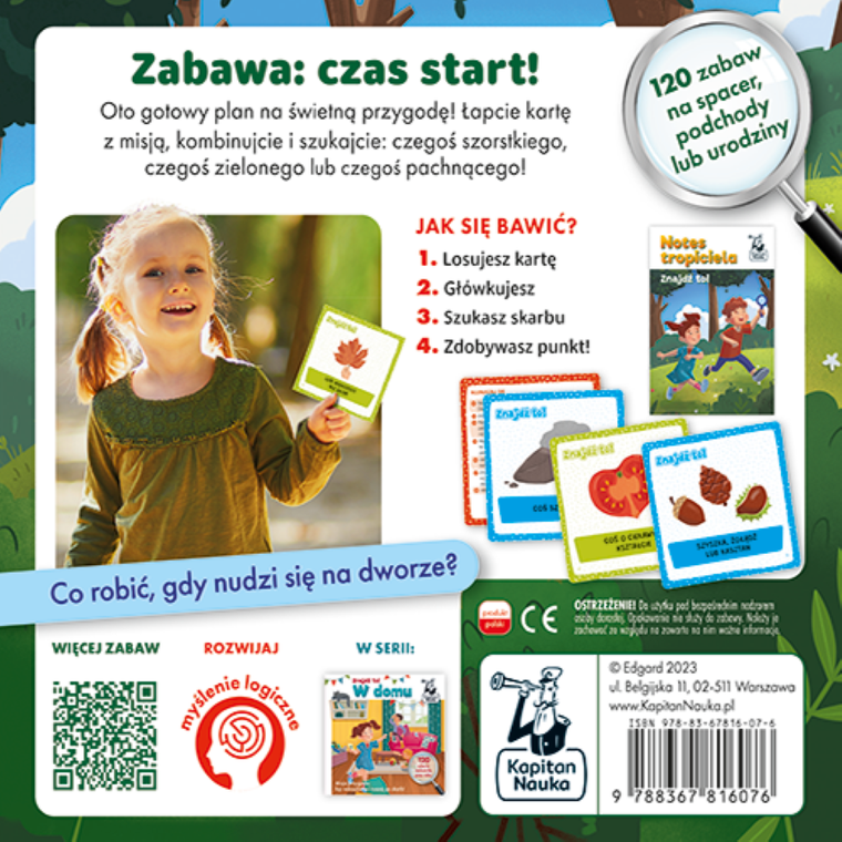 Kapitan Nauka. Znajdź to! Na dworze