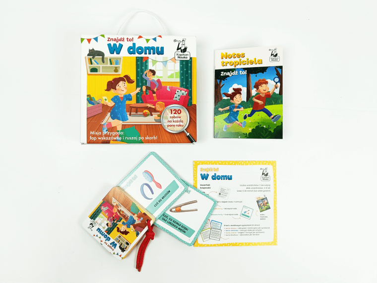 Kapitan Nauka. Znajdź to! W domu