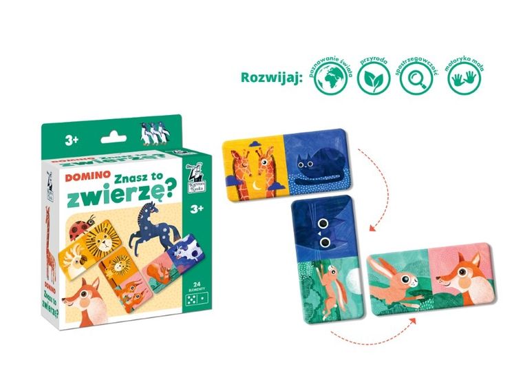 Kapitan Nauka. Znasz to zwierzę? Domino