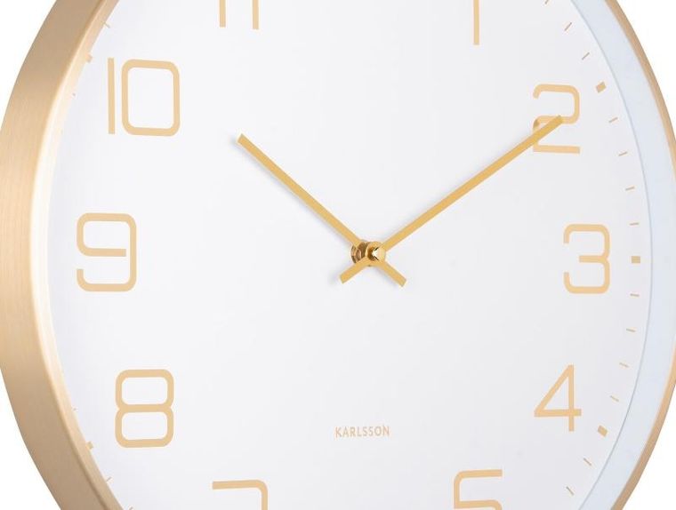 Karlsson, zegar ścienny, Elegance Glow, Ø 40 cm