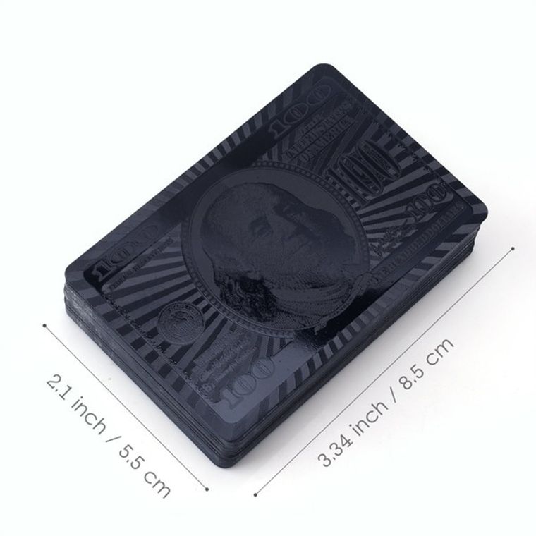 Karty do gry, czarne