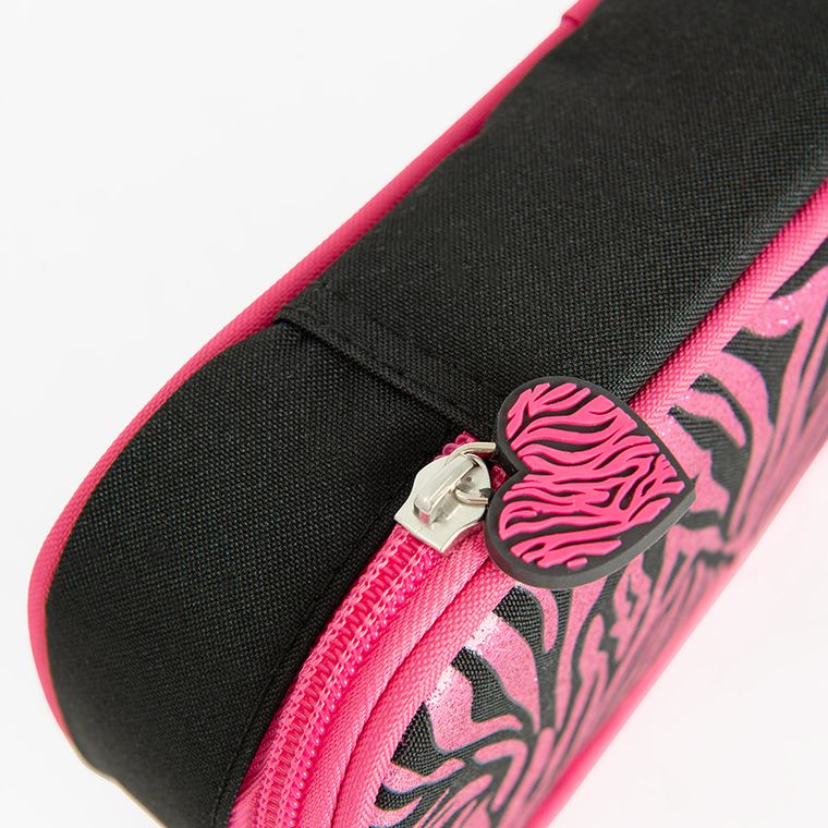 Kayokki, piórnik, owalny, Zebra różowa