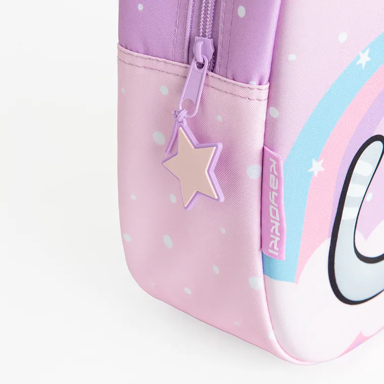 Kayokki, plecak dla przedszkolaka, Kotek z tęczą