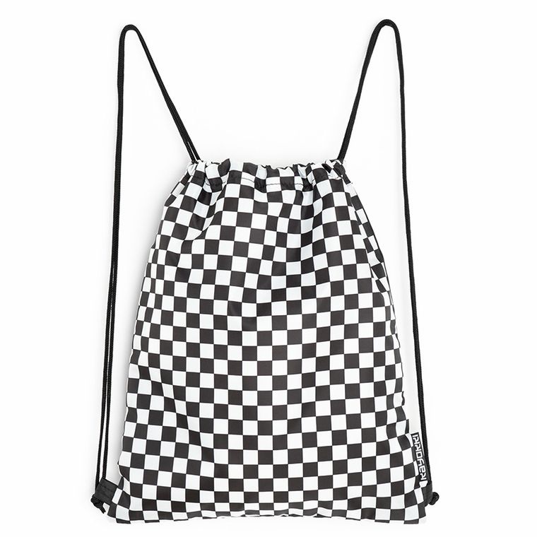 Kayokki, worek sportowy, Szachownica, czarno-biała