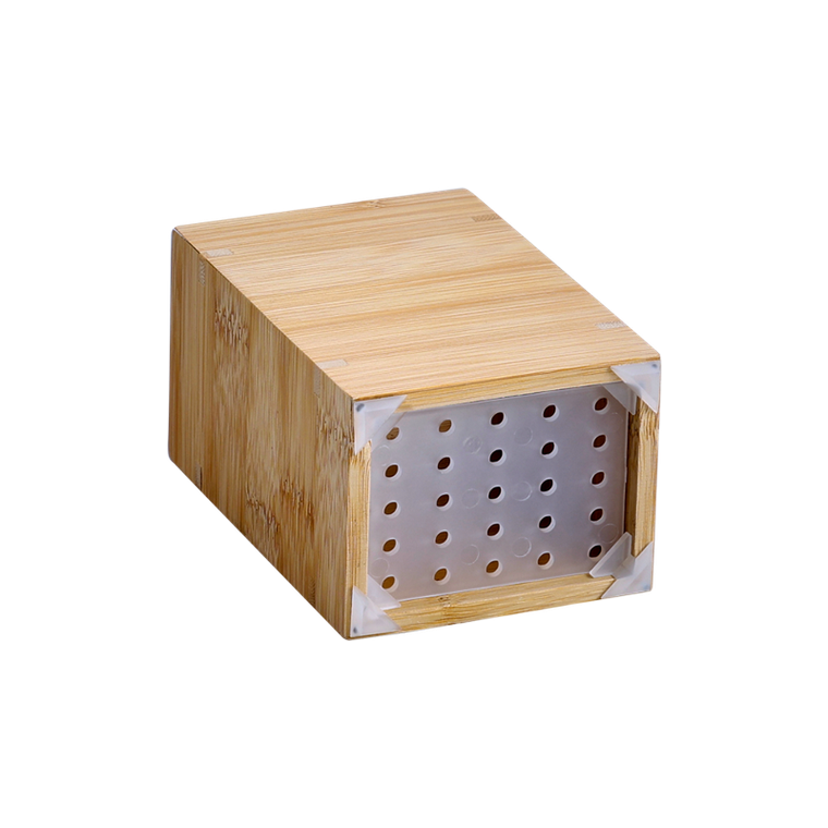 Kesper, bambusowy kubek na szczotki, 8-6-12 cm