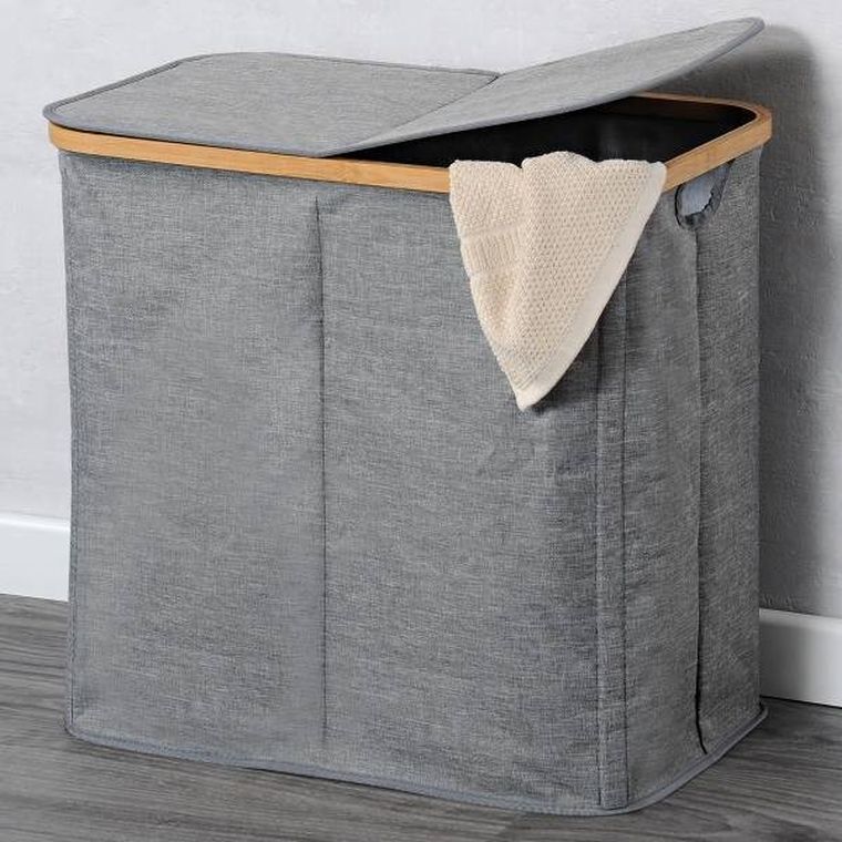 Kesper, kosz na pranie, dwukomorowy