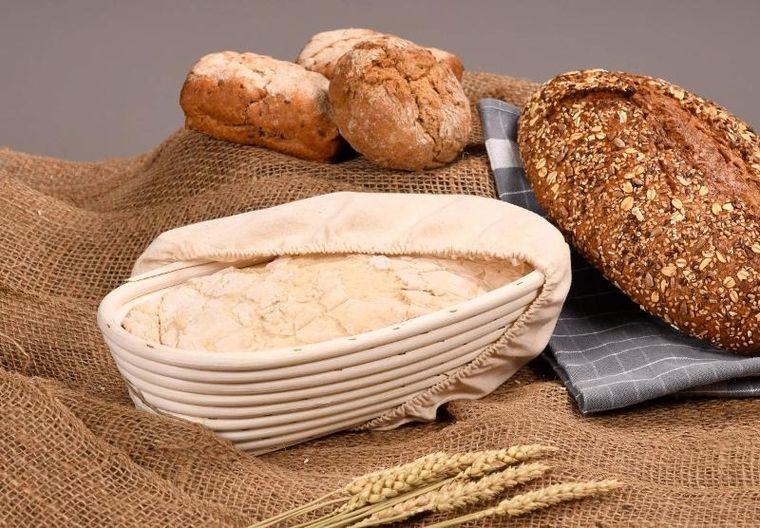 Kesper, koszyk do wyrastania chleba, owalny, 35-15 cm