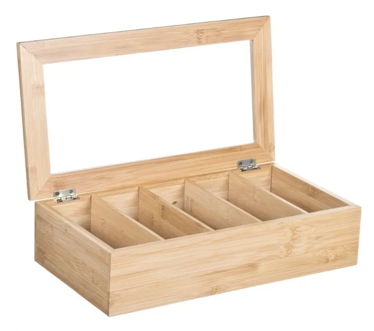 Kesper, pojemnik na herbatę, FSC, Bambus