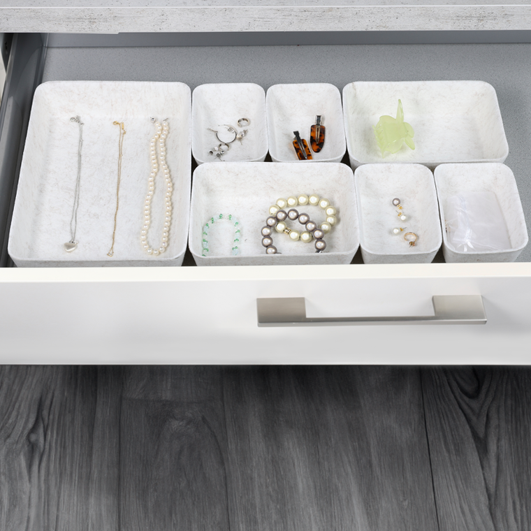 Kesper, zestaw filcowych organizerów, różne rozmiary