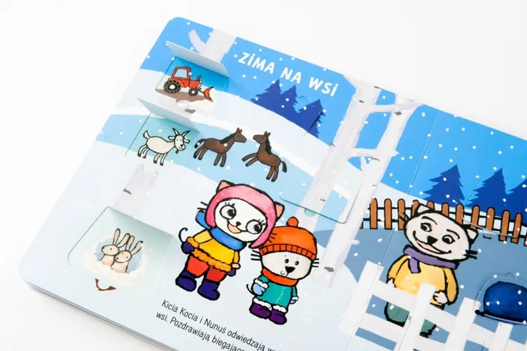 Kicia Kocia i Nunuś. Jaka piękna zima!