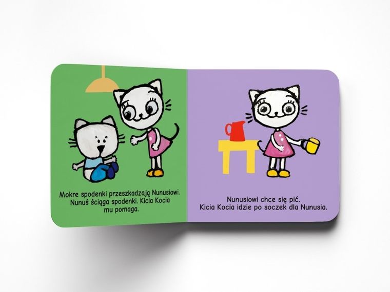 Kicia Kocia i Nunuś. Na nocniku