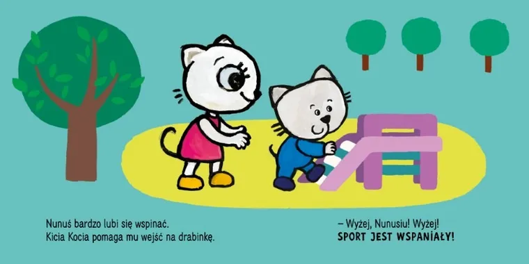 Kicia Kocia i Nunuś. Sport jest wspaniały!