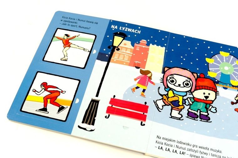 Kicia Kocia i Nunuś. Sporty zimowe