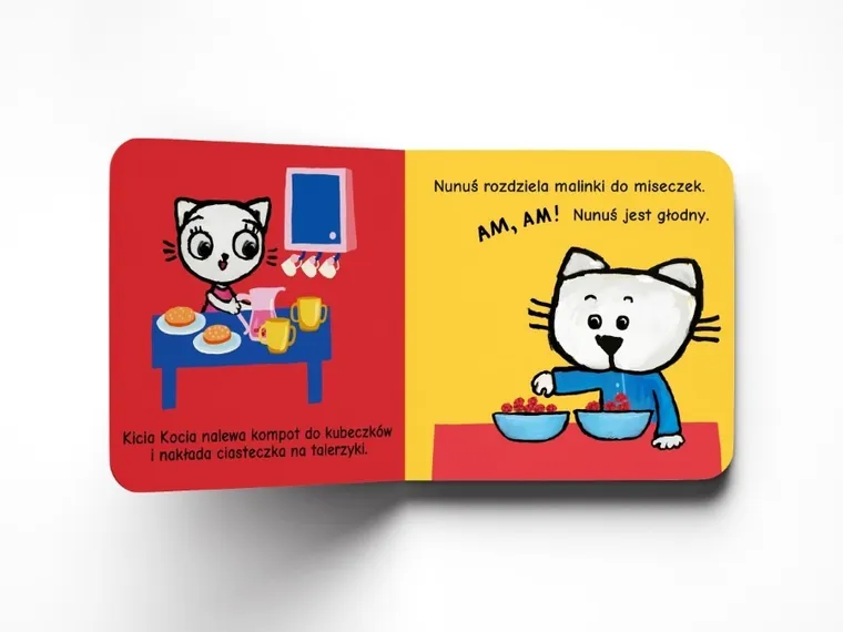 Kicia Kocia i Nunuś. W kuchni