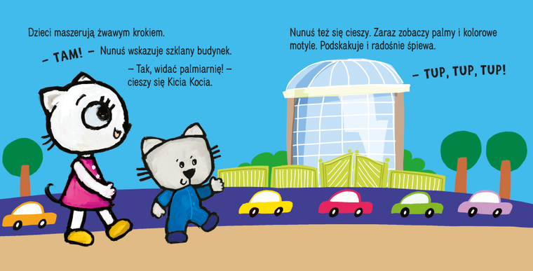 Kicia Kocia i Nunuś. Wycieczka do palmiarni