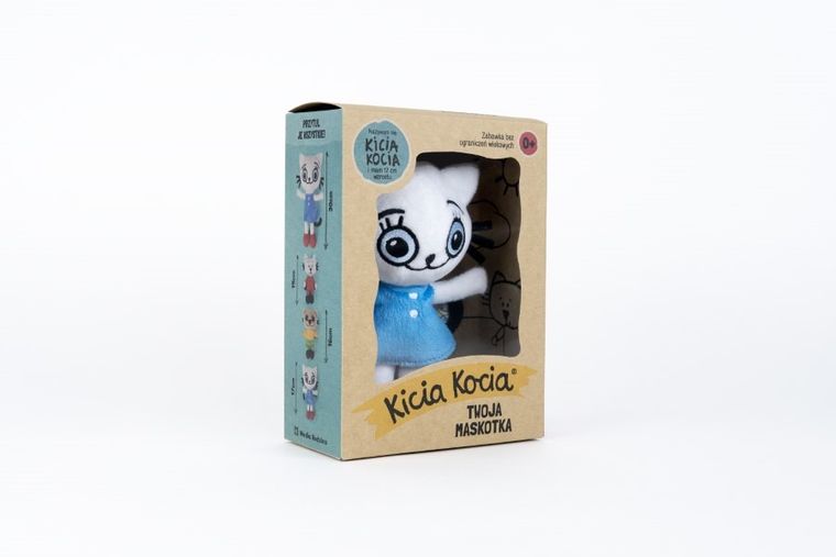 Kicia Kocia, maskotka w pudełku, 17 cm