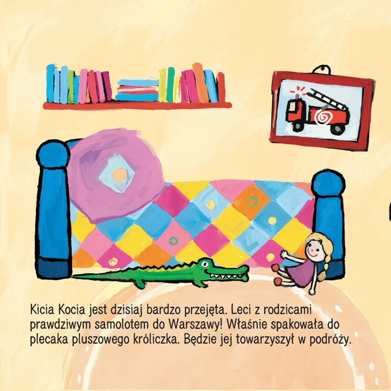 Kicia Kocia na lotnisku