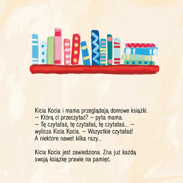 Kicia Kocia w bibliotece