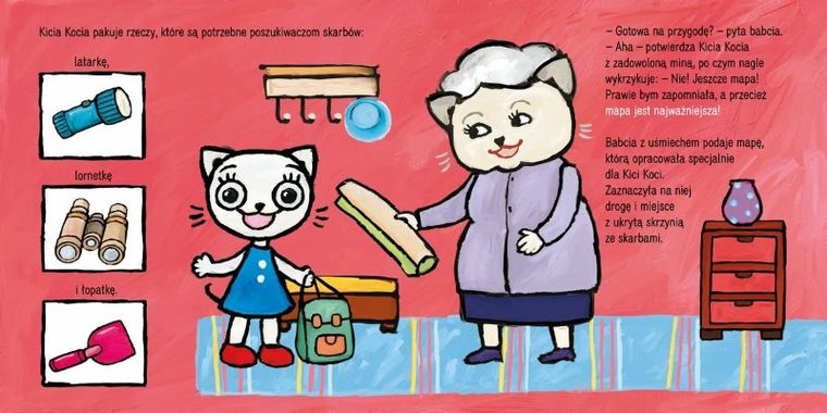 Kicia Kocia. Wyprawa po skarb