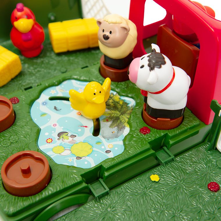 Kiddieland, Kamper farma, pojazd z figurkami, światło i dźwięk