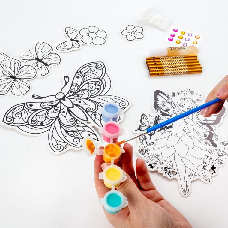 Kidea, Baśniowe dzwonki wietrzne, świecące w ciemności, zestaw kreatywny