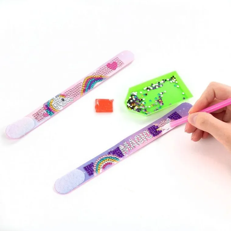 Kidea, Diamentowe bransoletki, Unicorn, zestaw kreatywny