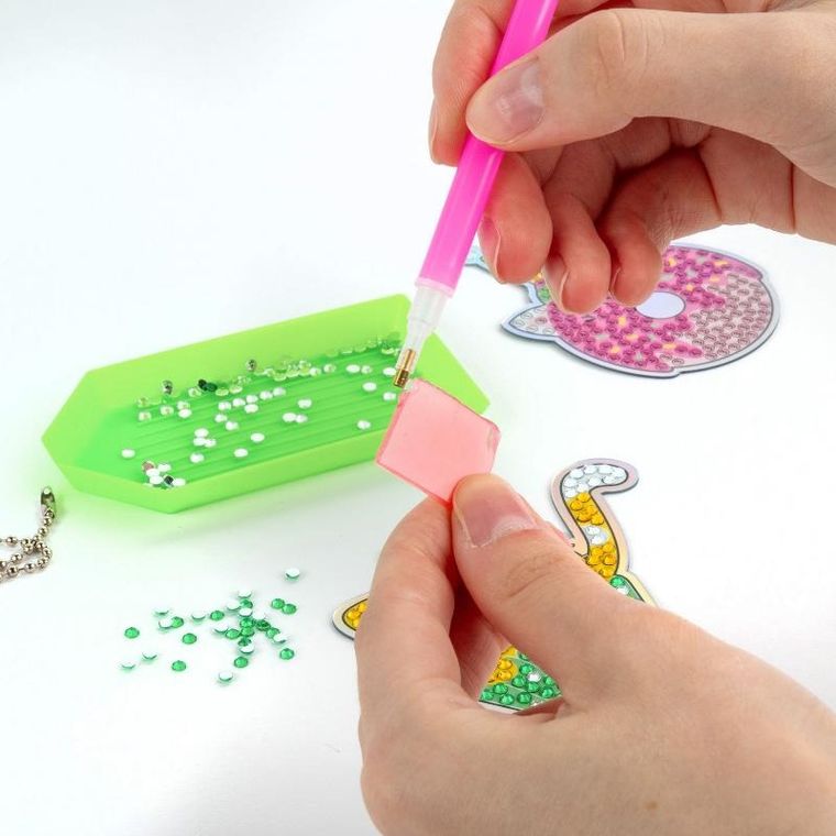 Kidea, Diamentowe zawieszki, Sweet, zestaw kreatywny