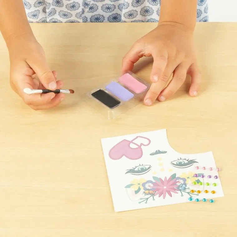 Kidea, farby do twarzy, zestaw z tatuażami, kotki