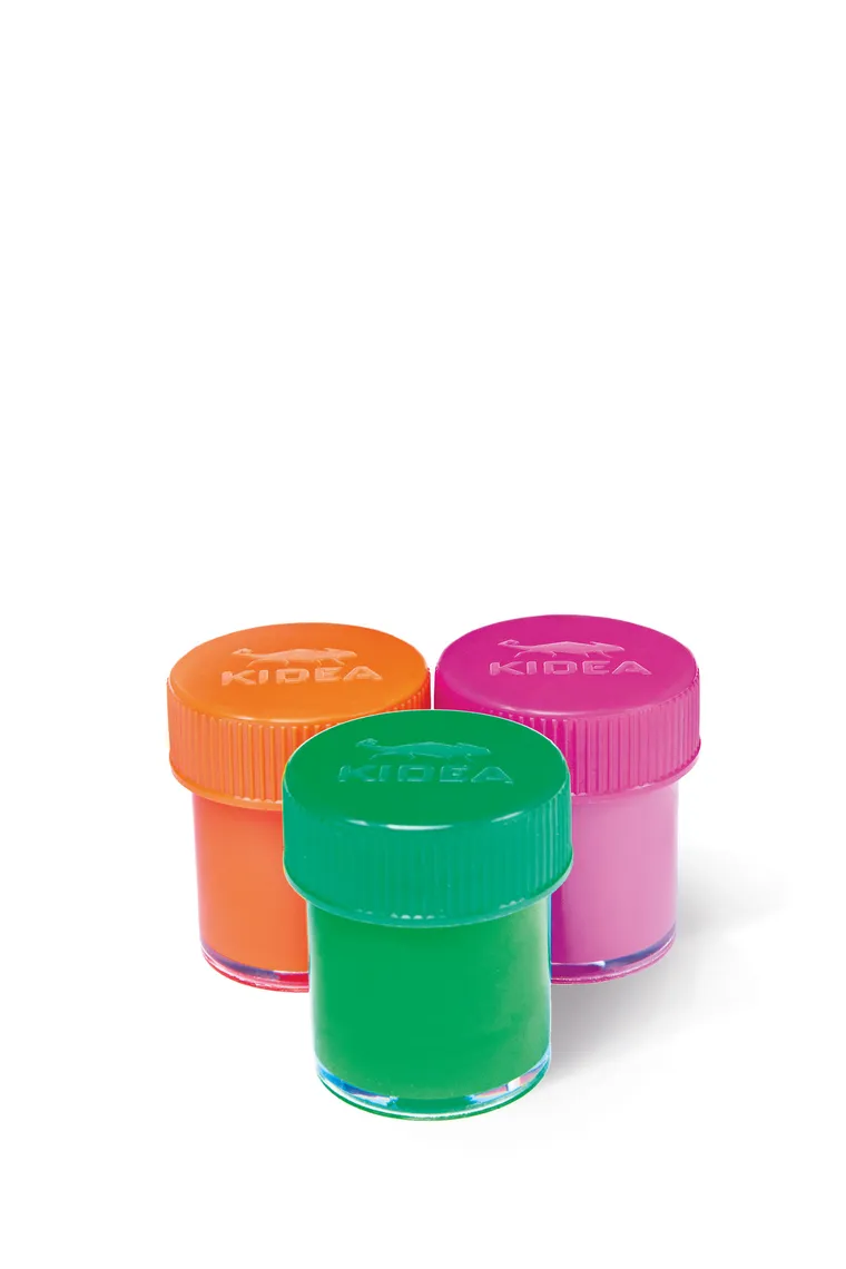 Kidea, farby plakatowe, 20 ml, 12 kolorów