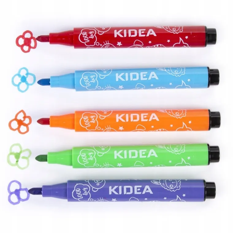 Kidea, flamastry jumbo, 24 kolory