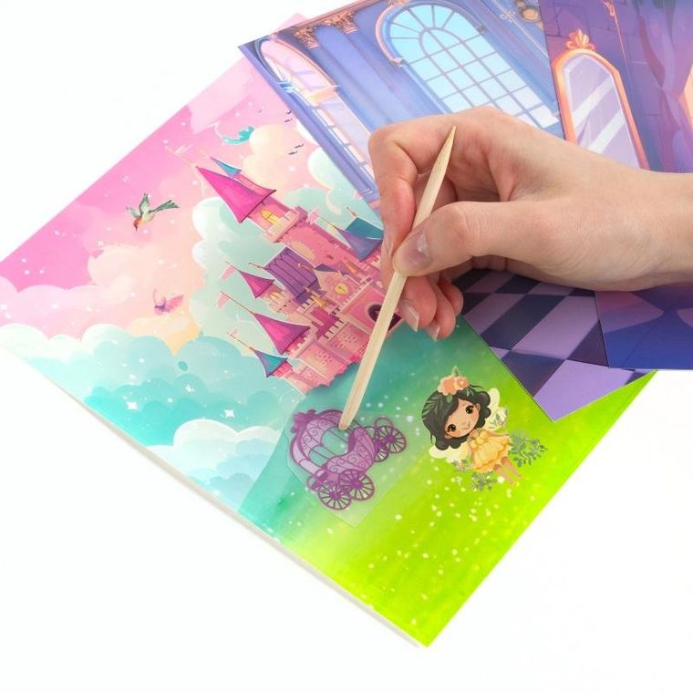 Kidea, kalkomania, zestaw kreatywny, wróżki